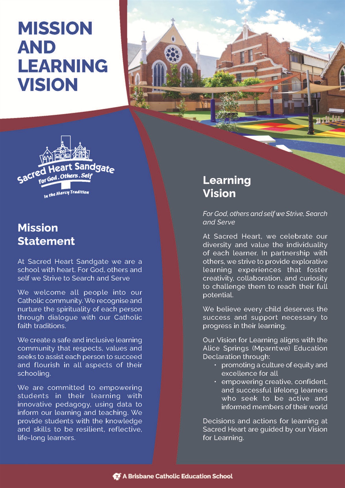 Poster SH Mission and Learning Vision
